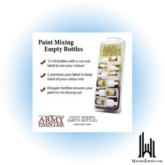 ARMY PAINTER PAINT MIXING EMPTY BOTTLES